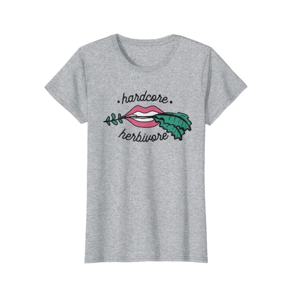 🌞(2/$15) Hardcore Herbivore Shirt
